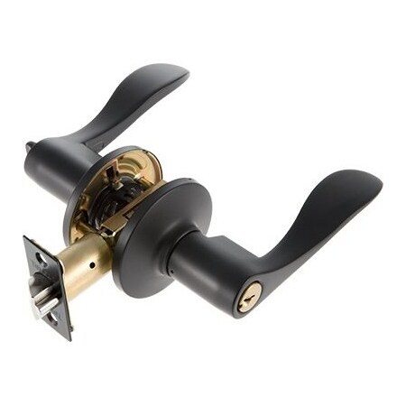 Toledo & Co Inc Blk Jaen Entry Lockset V1900JAUS514
